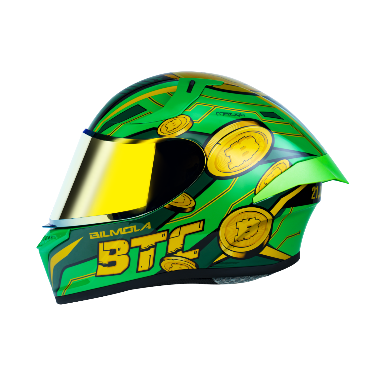 BILMOLA Rapid RS – BitCoin Helmet